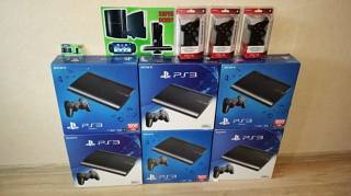 Sony PS 3 Super Slim 500 Gb. GTA 5 � Fifa 19 � ��������� + ������ 40 ���